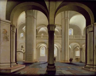 Interno della Chiesa di Santa Maria a Utrecht, 1637